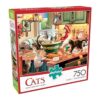 Rompecabezas de 750 partes con diseño de gatitos en la_3
