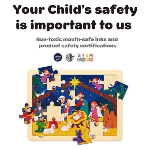 Rompecabezas de 24 piezas para niños de 3 años de edad_3