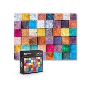 Rompecabezas de 1000 piezas de QuizQuirk bloques de_1