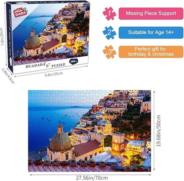 Rompecabezas de 1000 piezas Dreamy Positano Colección_2