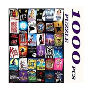 Rompecabezas de 1000 piezas de rompecabezas de teatro