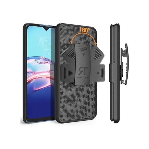 Rome Tech Funda con clip para cinturón para Moto E 2020_1