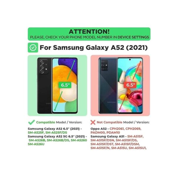 Rome Tech Funda para Samsung Galaxy A52 4G y A52 5G_2