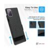 Rome Tech Funda con clip para cinturón para Samsung S20_4