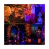 Romasaty C7 Cadena de luces de 25 pies color naranja_3