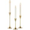 Romadedi Juego de 3 candelabros decorativos para velas