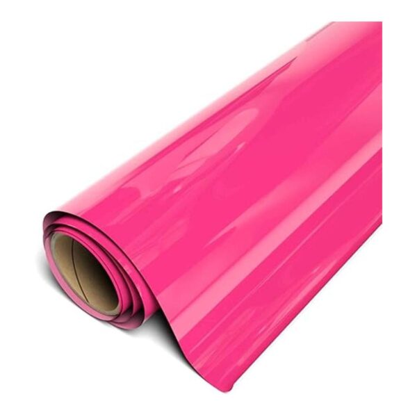 Rollo de vinilo rosa HTV de 12.0 in x 11.5 ft de vinilo