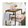Rolling Cart Kitchen Storage Cart on Wheels 4 Tier Utility_3