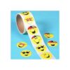 Rollo de calcomanías de 5 rollos de suministros de fiesta