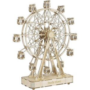 Rolife Rompecabezas de madera 3D para adultos kits de_1