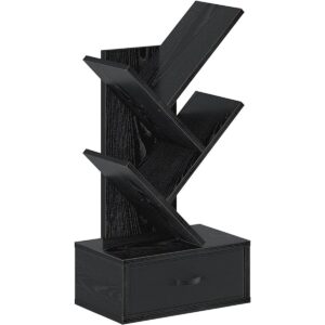 Rolanstar Estantería de árbol con cajón estantería de 3_1