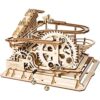 Rokr Juego de rompecabezas 3D de madera con canica_1