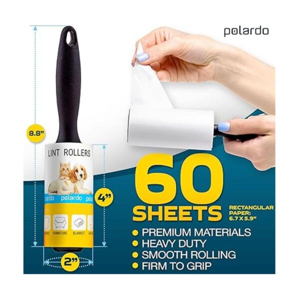 Rodillos de pelusa para pelo de mascotas pegajosos_2