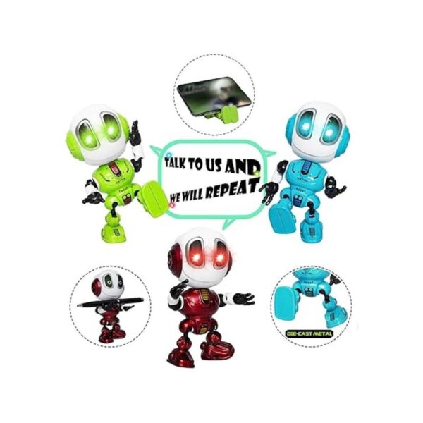 Robot parlante para niños juguetes mini robot que repite