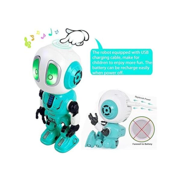 Robot parlante para niños juguetes mini robot que repite