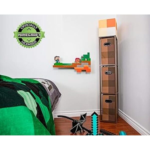 Robe Factory LLC Minecraft Brownstone Torch Lámpara de