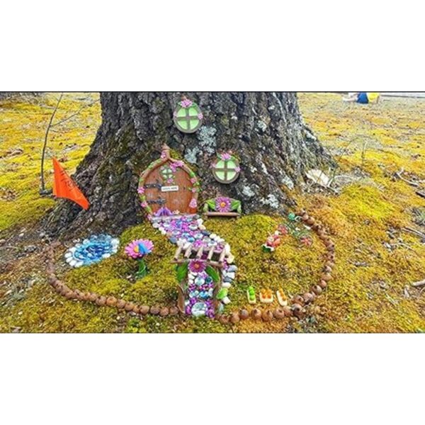 Robkea Fairy Garden Fairy Garden Miniatures Juego de 4_2