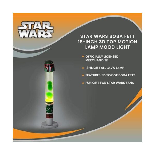 Robe Factory LLC Star Wars Boba Fett 18 pulgadas 3D Top