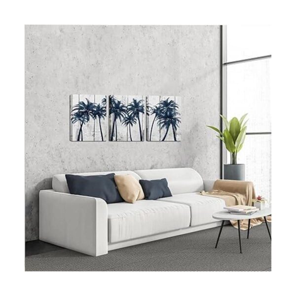 RnnJoile Arte de pared de 3 paneles con diseño de árbol_3