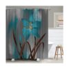 RnnJoile Lily Juego de cortinas de ducha con flores_4