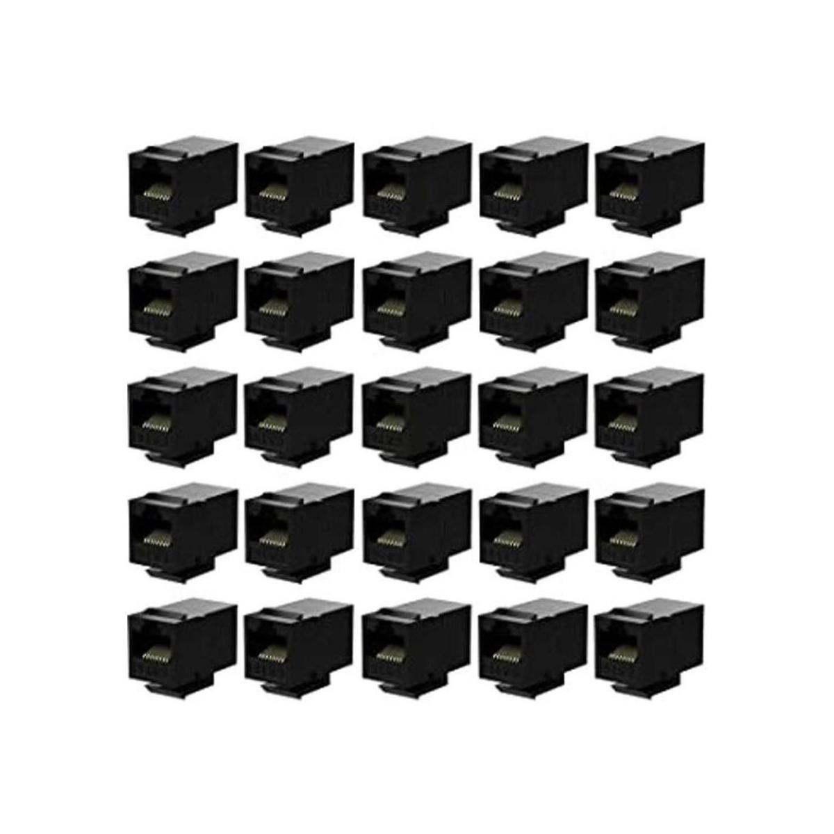 Rj45 Acoplador Cat6 Keystone Jack Acoplador en línea