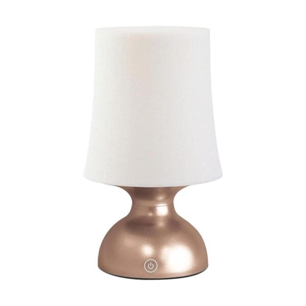 RiverLux Lámpara LED dorada y blanca luz nocturna_1