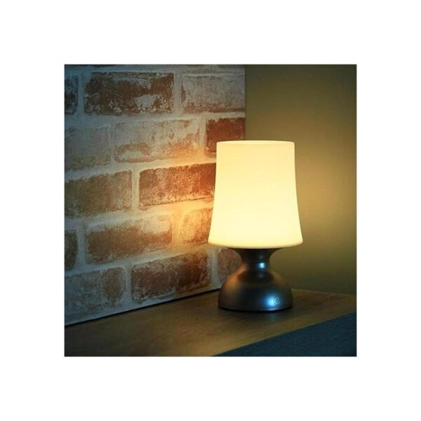 RiverLux Lámpara LED dorada y blanca luz nocturna_2