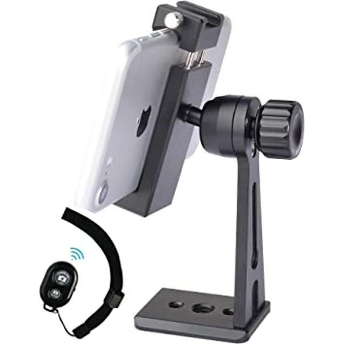 Riqiorod Soporte de trípode para teléfono con control
