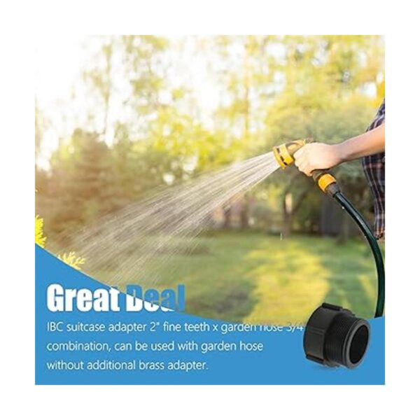 Rierdge 275 330 Gn IBC Adaptador de drenaje de grado