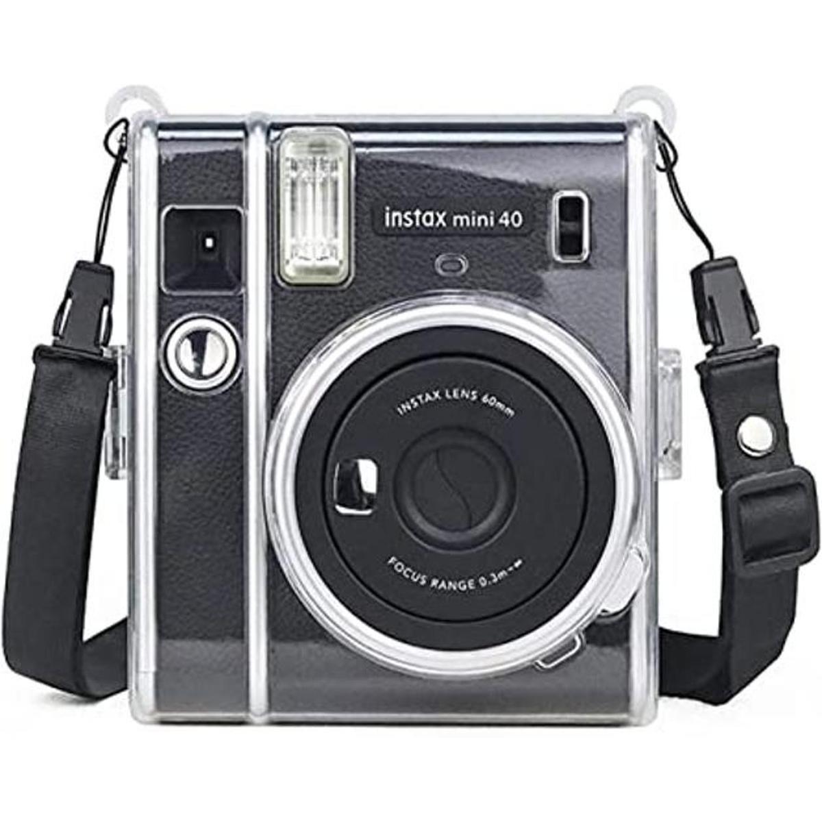 Rieibi Mini40 Funda transparente para cámara instantánea