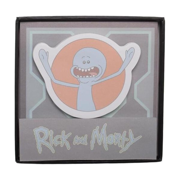 Rick Morty Mr Meeseeks Can Do It Juego de caja de notas_1
