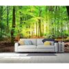 Reyhui Papel tapiz con imagen de bosque paisaje