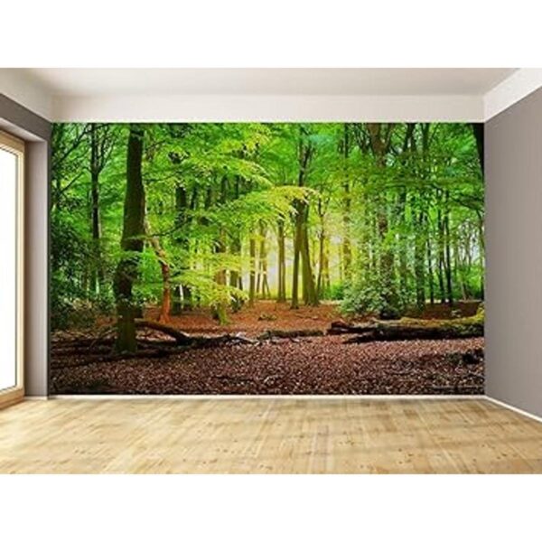 Reyhui Papel tapiz con imagen de bosque paisaje