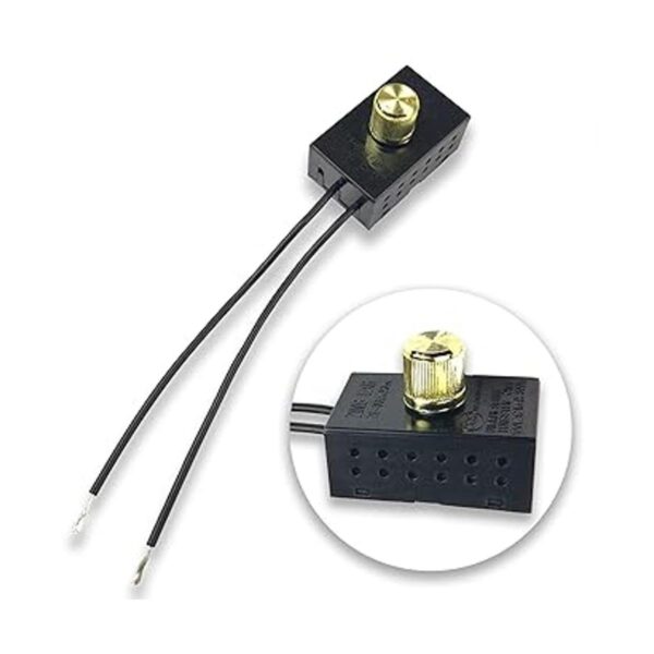 Rhinenet Interruptor rotativo de atenuador de lámpara Zing_4