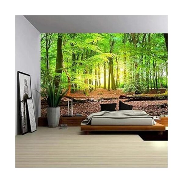 Reyhui Papel tapiz con imagen de bosque paisaje