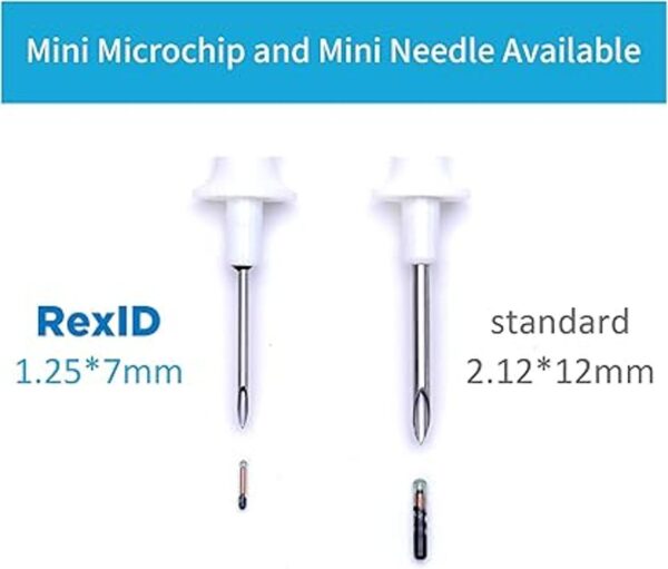 RexID 1 paquete de 0.049 in 0.276 in Pet Microchip_4