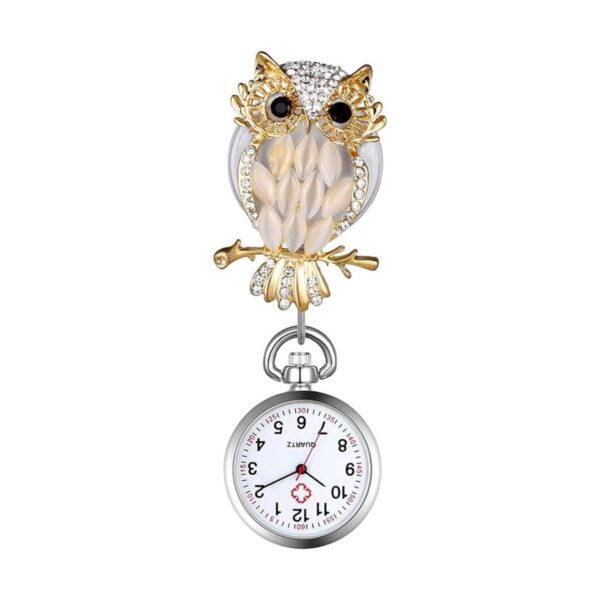 Retractable Nurse Watch with Secondhand Clip On_1