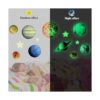 Resplandor en la oscuridad planetas estrellas espaciales_2