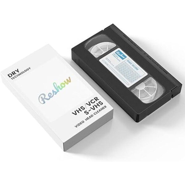 Reshow VCR Limpiador de cabezasVHS Limpiador de_6