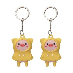 Rertnocnf Funda para Air Tag bonita funda de silicona de_1