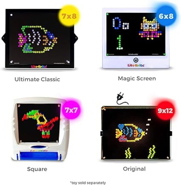 Repuestos de Lite Brite El zoo cuadrado 7 x 7 no