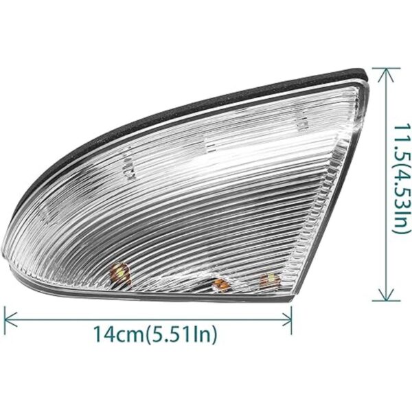 Repuesto de luz LED para espejo de giro delantero derecho_4