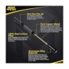 Repuesto de antena de aluminio con rosca pequeña 100_5