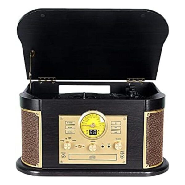 Reproductor de discos Bluetooth todo en uno para vinilo_1