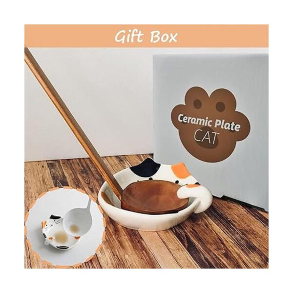 Reposapiés para cuchara de gato para encimera de cocina_4