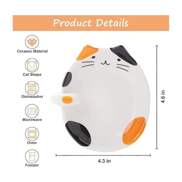 Reposapiés para cuchara de gato para encimera de cocina_2