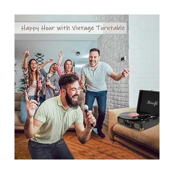Reproductor de discos de vinilo de 3 velocidades maleta_6