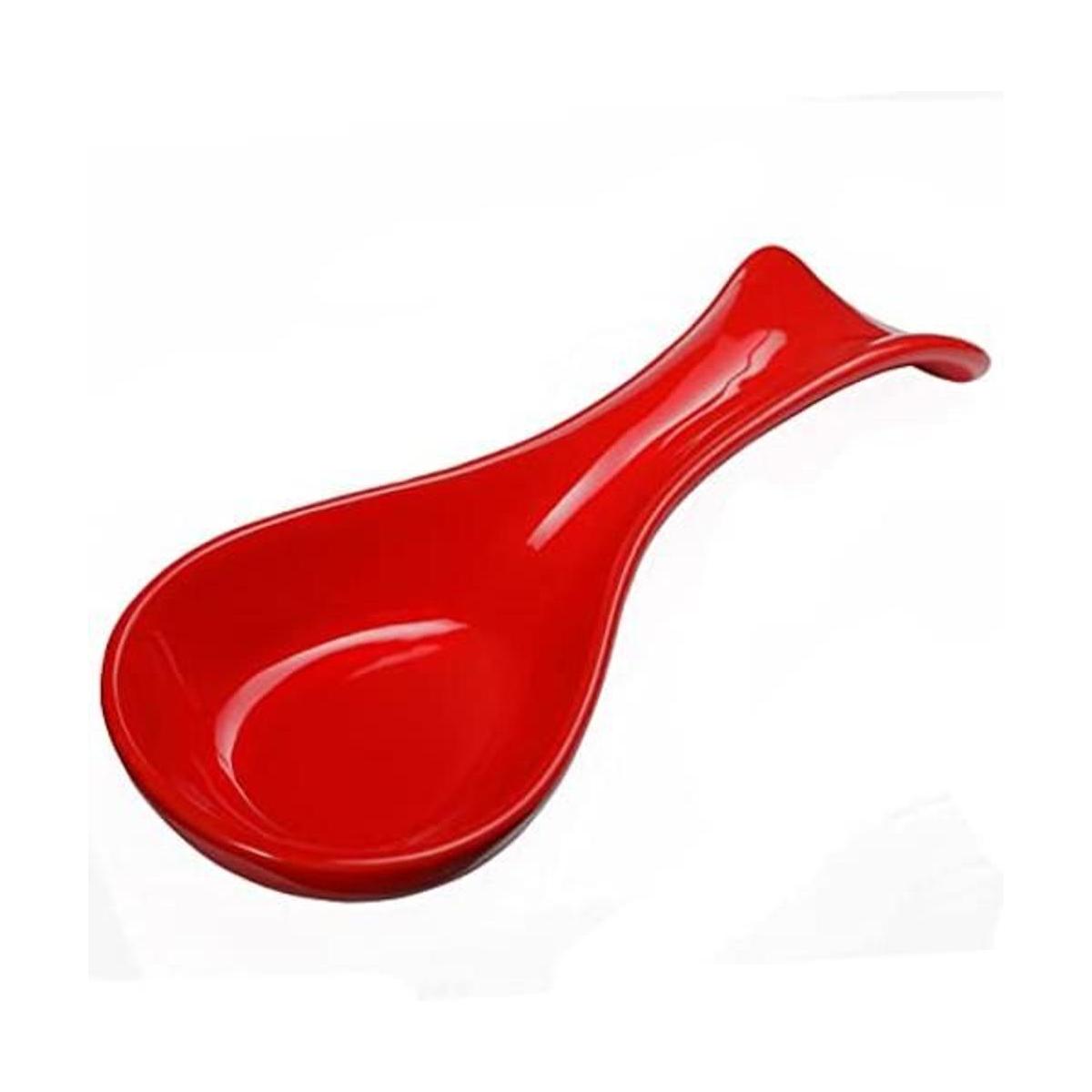 Reposapiés de cuchara de cerámica para cocina soporte de