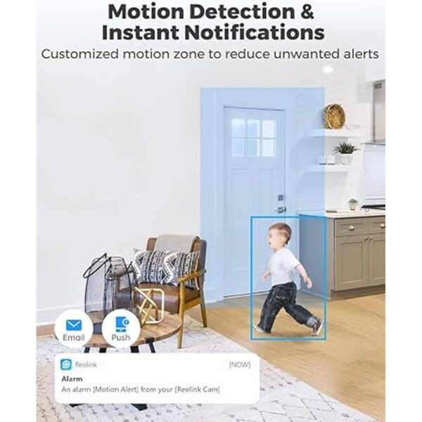 Reolink Cámara de seguridad para interiores cámara WiFi_5