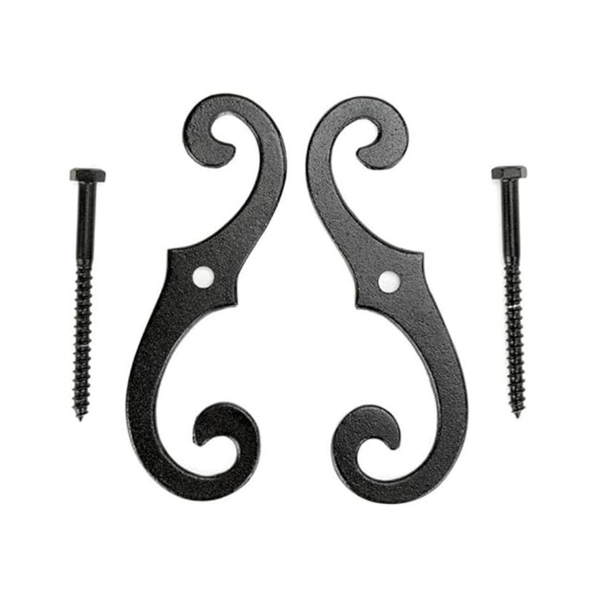 Renovators Supply Soportes para perro con obturador negro